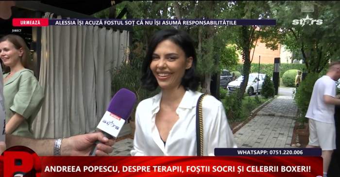 Andreea Popescu, la spynews tv