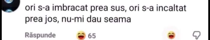 Comentariul de pe Facebook