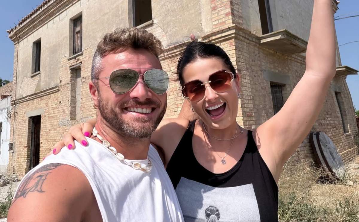 Gabriela Cristea și Tavi Clonda, în Italia