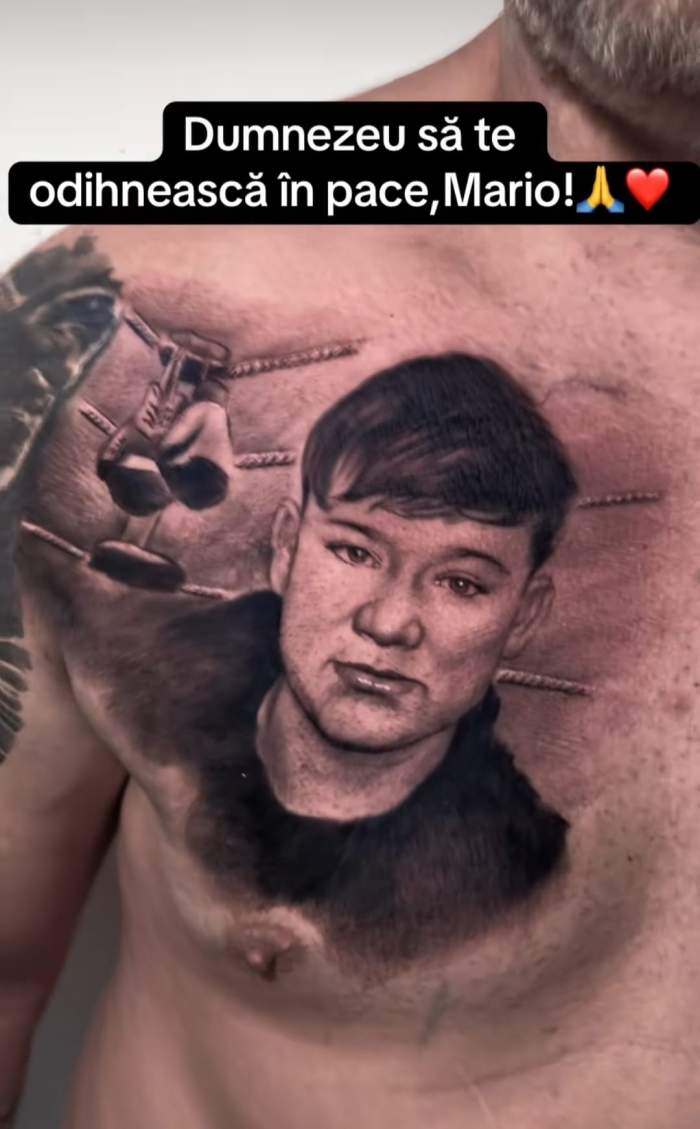 tatuaj cu Mario Berinde