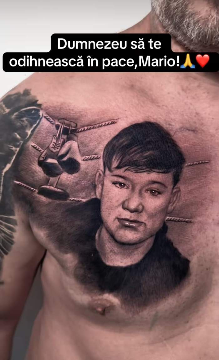 tatuaj cu Mario Berinde