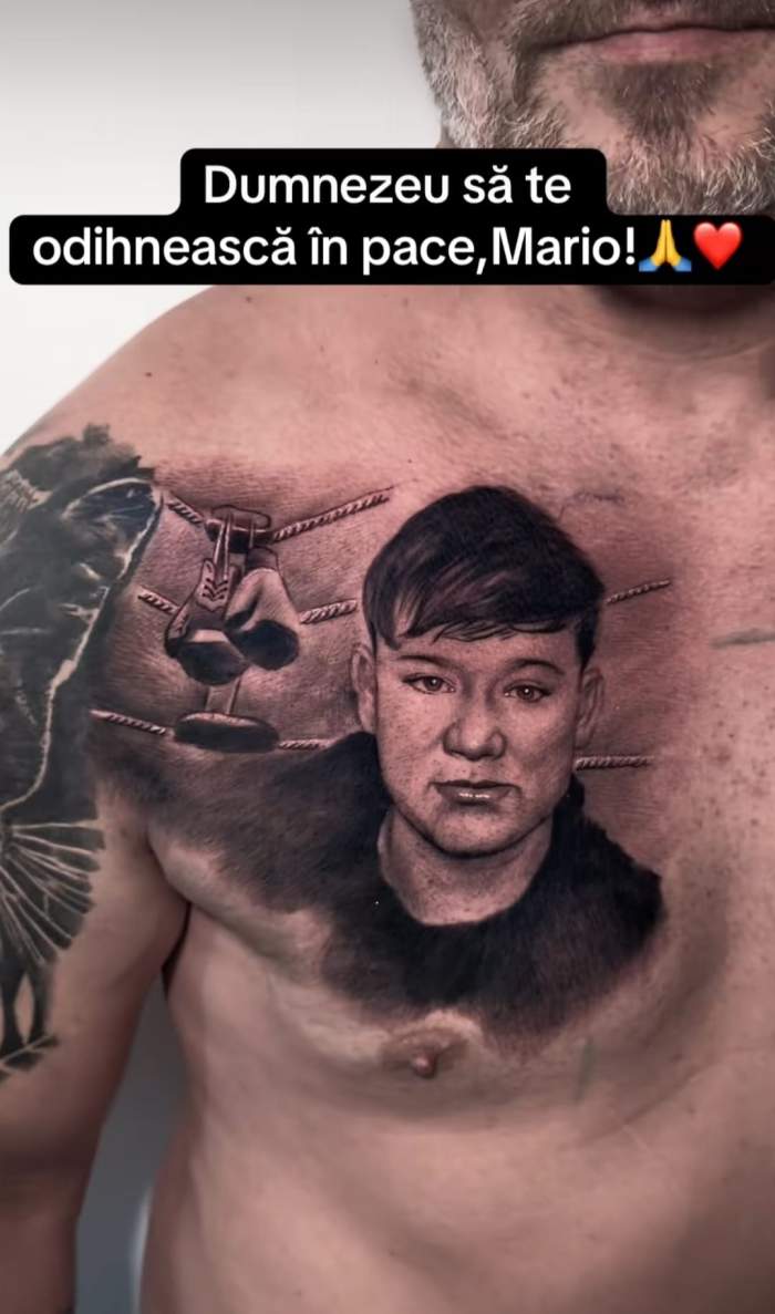 tatuaj cu Mario Berinde