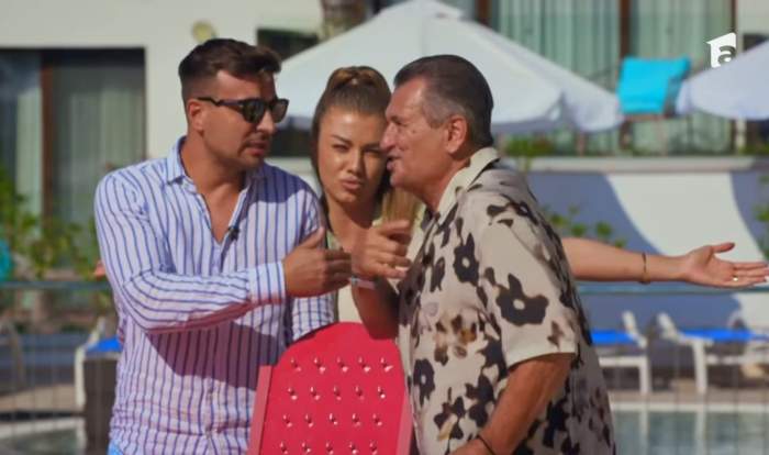 Codruța Filip și Valentin Sanfira, alături de Nea Mărin