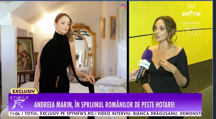 Andreea Marin, interviu