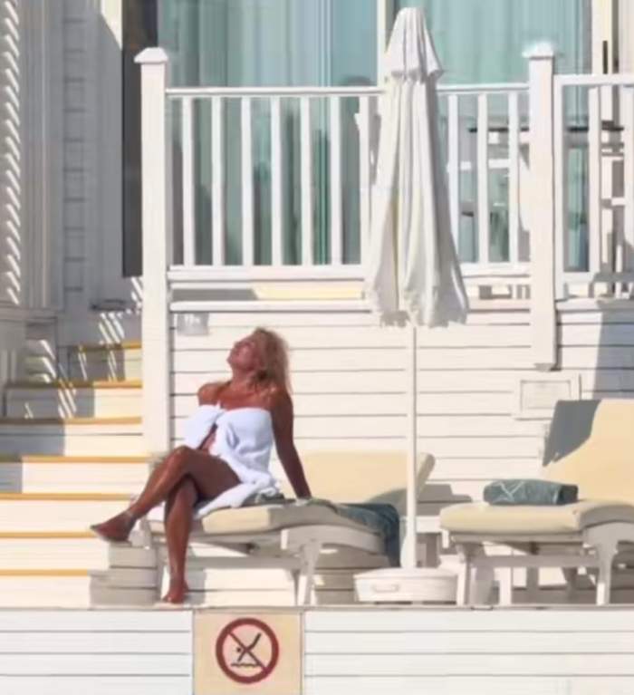 Lidia Balint s-a fotografiat în prosop! Imagini senzaționale cu prima soție a lui Nuțu Cămătaru, din vacanță