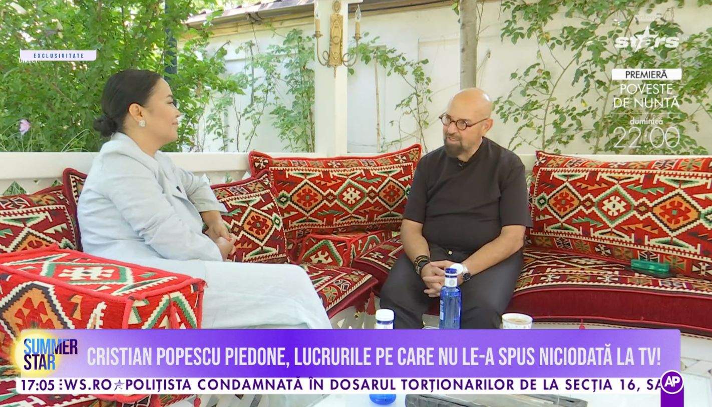 Cristian Piedone, interviu pentru Summer Star