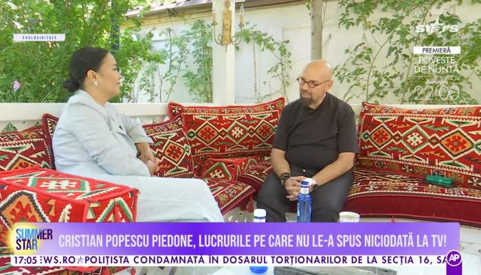 Cristian Piedone, interviu pentru Summer Star
