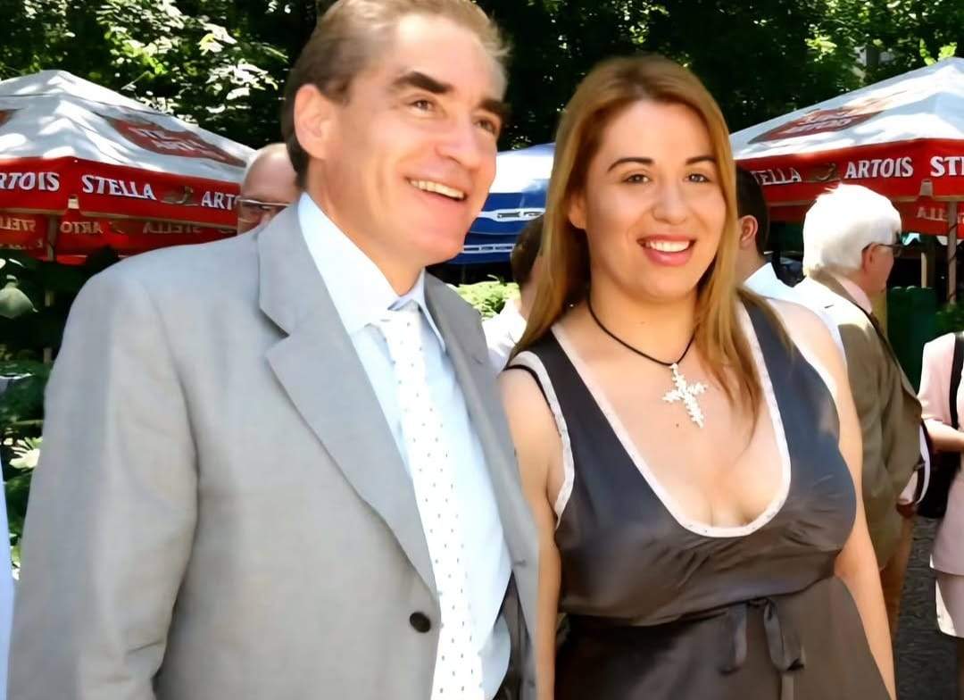 Oana Roman și tatăl ei, Petre Roman