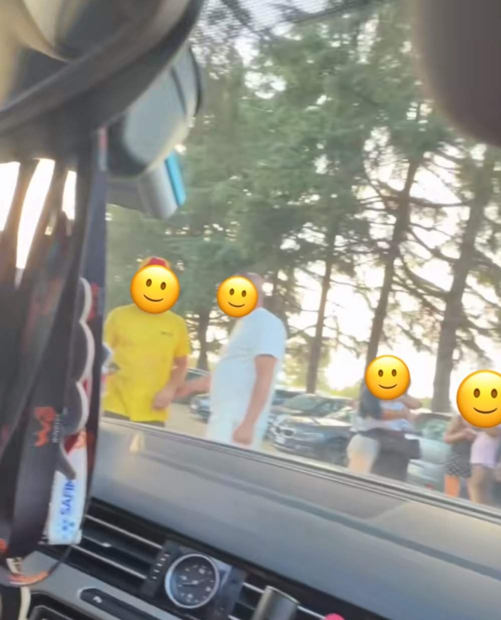 Mașina în care se afla Jador
