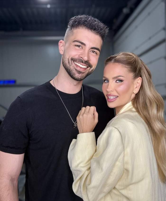 Andreea Bănică și Steve Ant, apropiați