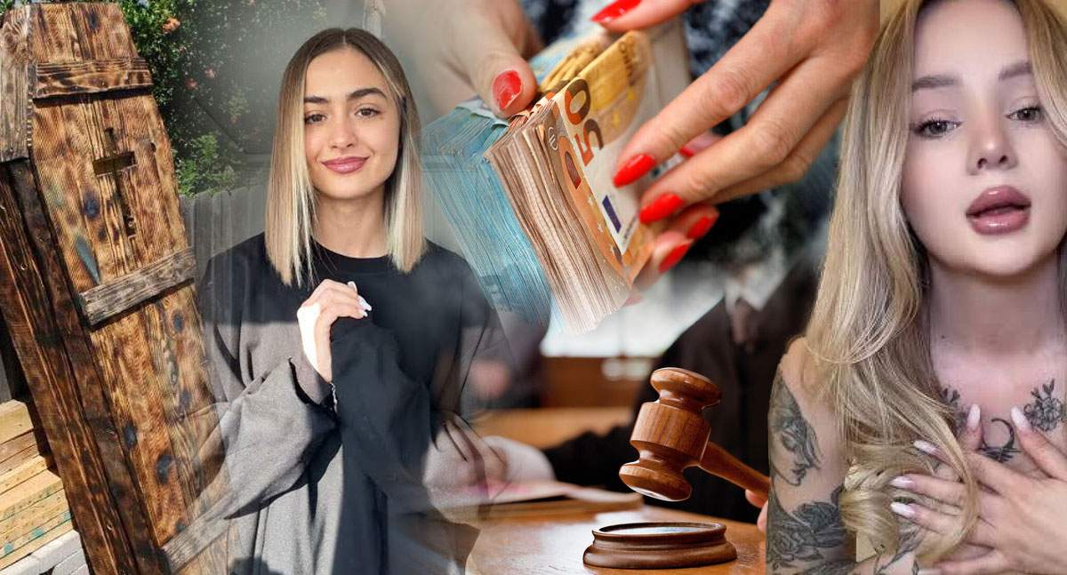 Influencerița care s-a "trezit" cu un sicriu la ușă, acuzată de spălare de bani! DEZVALUIRI EXCLUSIVE