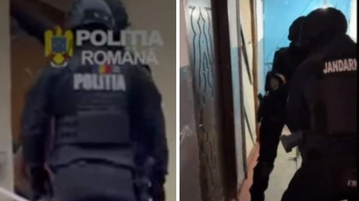 Colaj foto cu momentul percahezițiilor