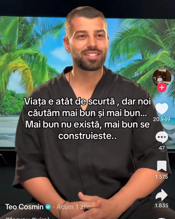 Mesajul lui Teo Costache