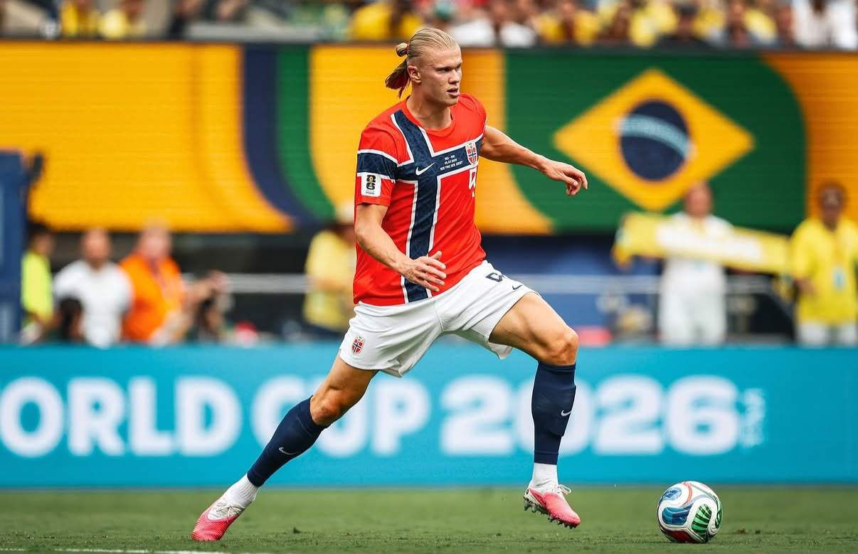 Erling Haaland, pe teren