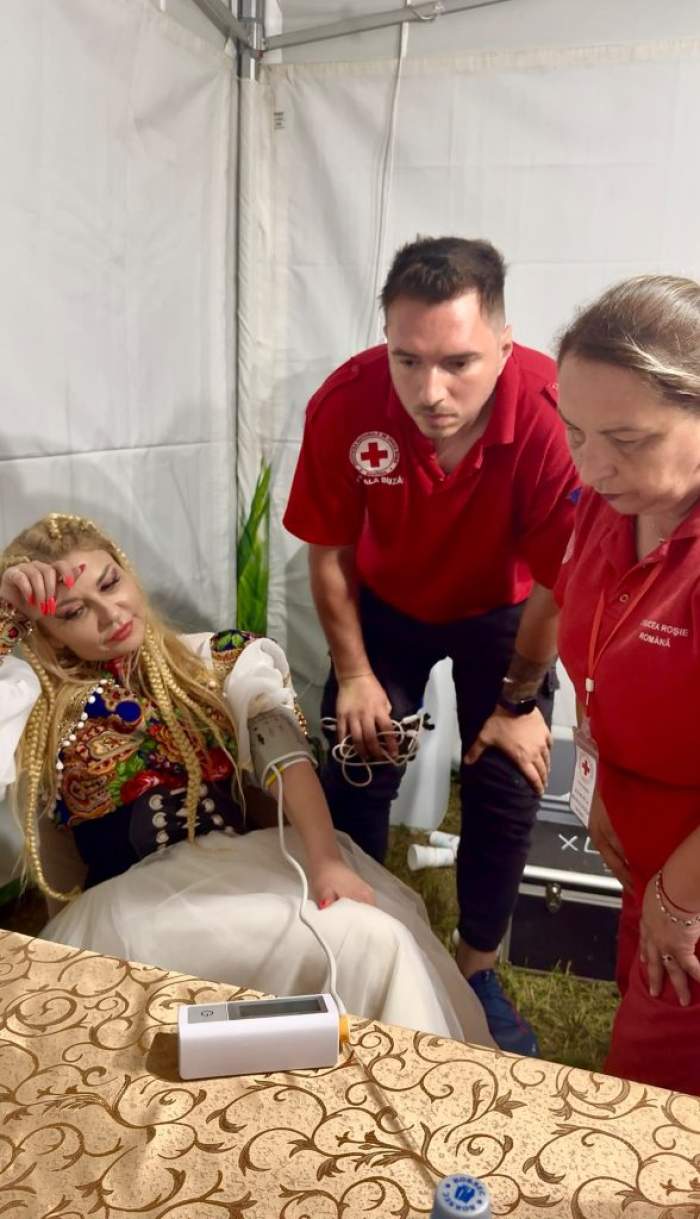 Lorenna, la un pas de lesin pe scenă
