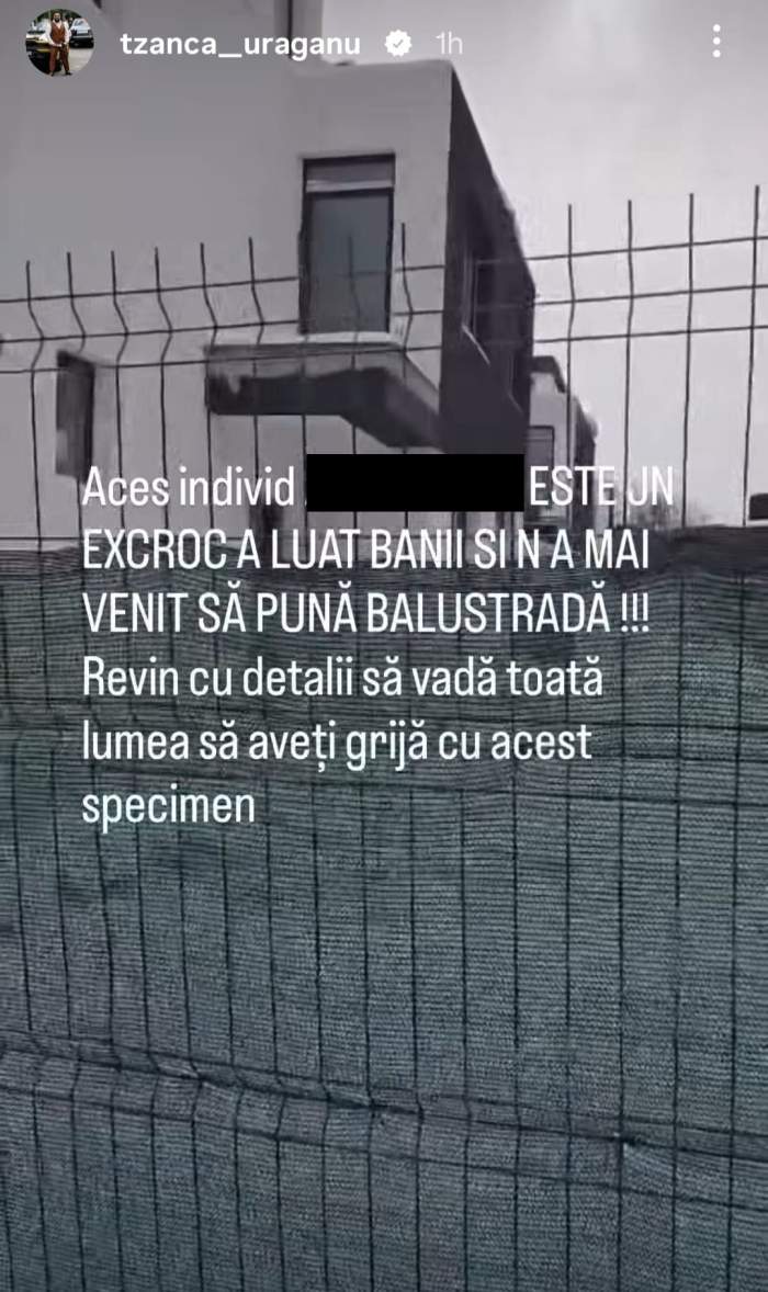 mesajul lui Tzancă Uraganu
