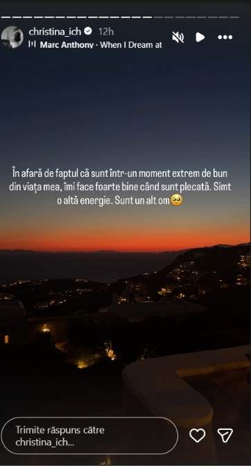 Cristina Ich a amânat mutarea din țară! De ce se simte mai bine când e plecată în străinătate