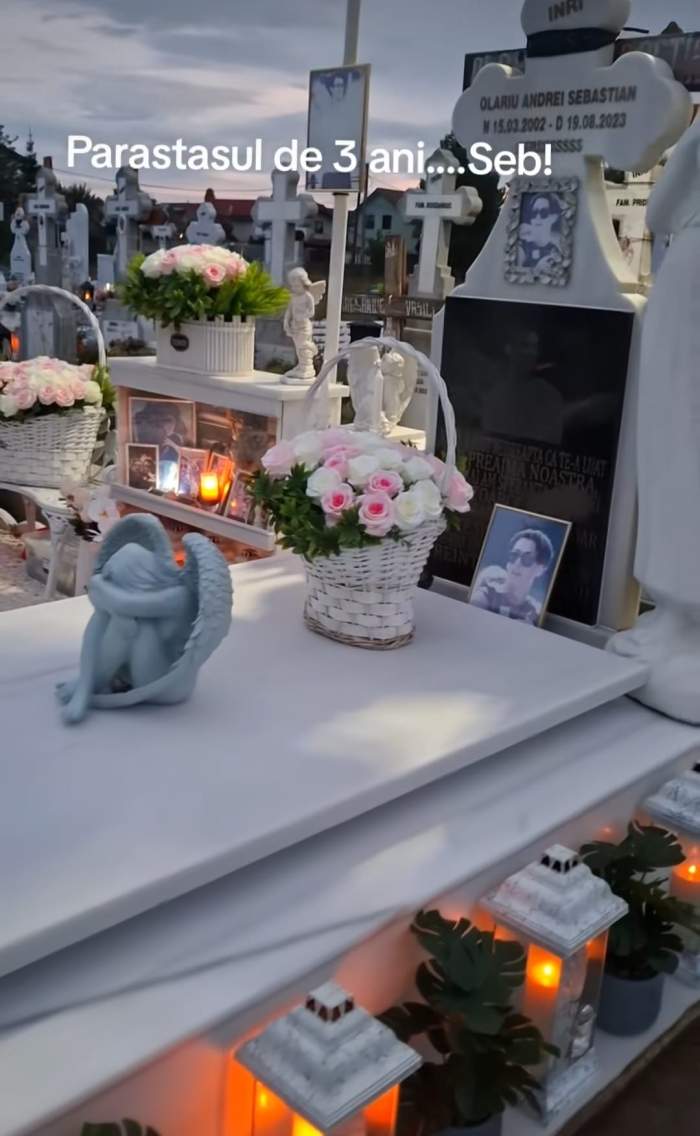 Durere maximă pentru familia victimei lui Vlad Pascu! Ce s-a întâmplat la mormântul lui Sebi | VIDEO