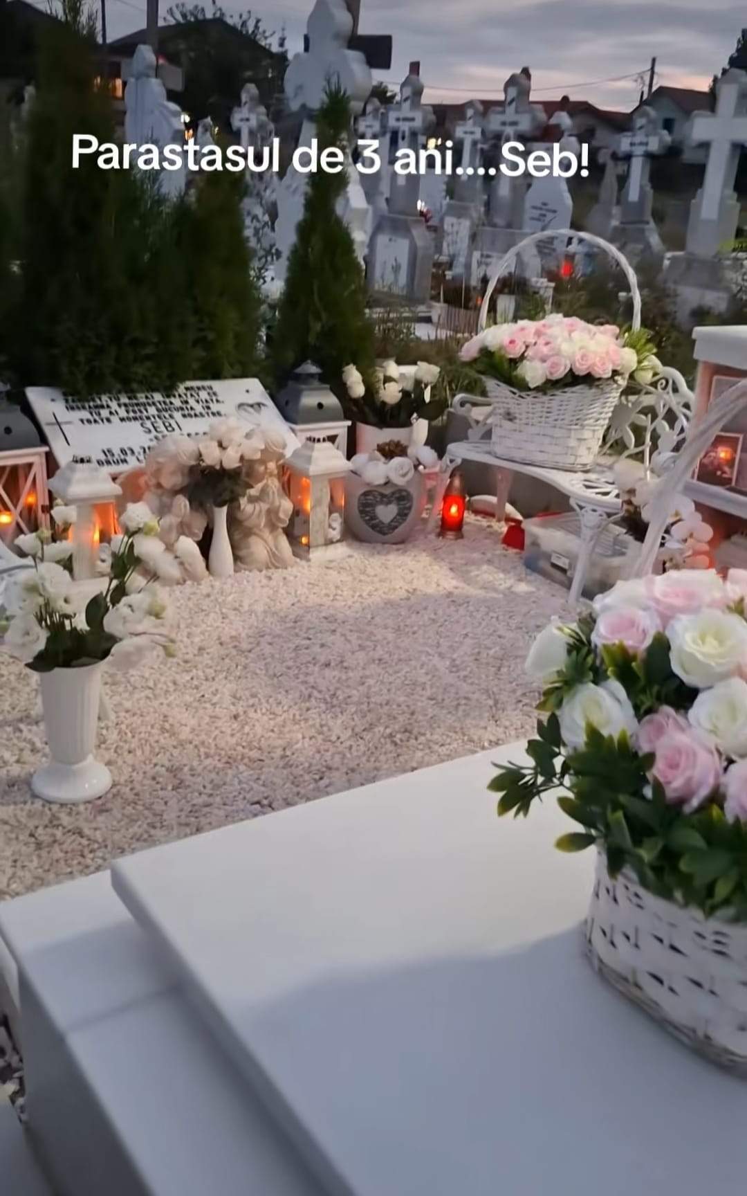 Durere maximă pentru familia victimei lui Vlad Pascu! Ce s-a întâmplat la mormântul lui Sebi | VIDEO