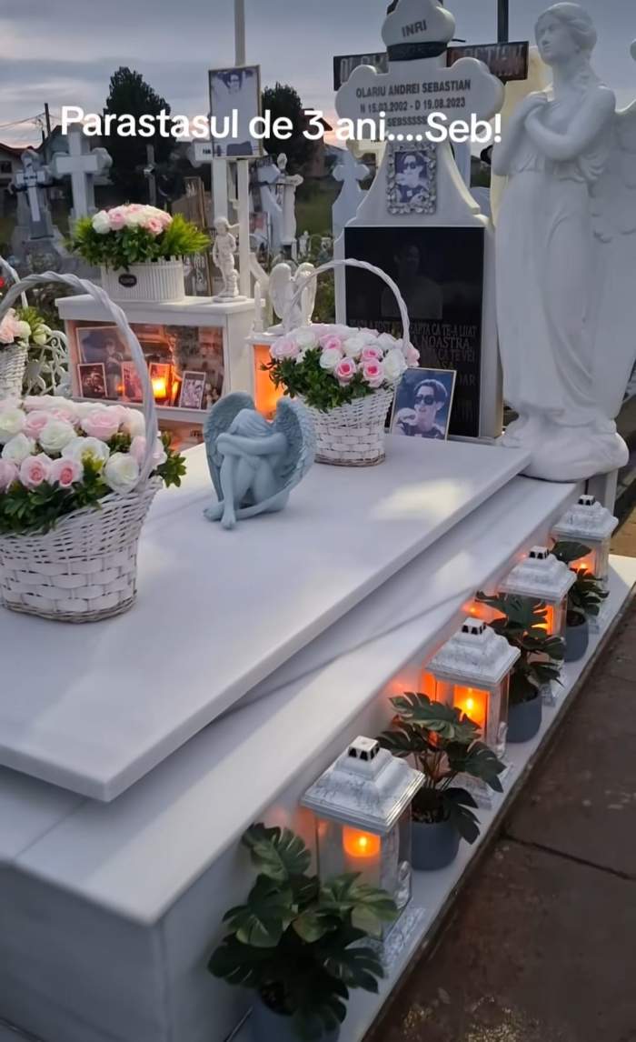 Durere maximă pentru familia victimei lui Vlad Pascu! Ce s-a întâmplat la mormântul lui Sebi | VIDEO