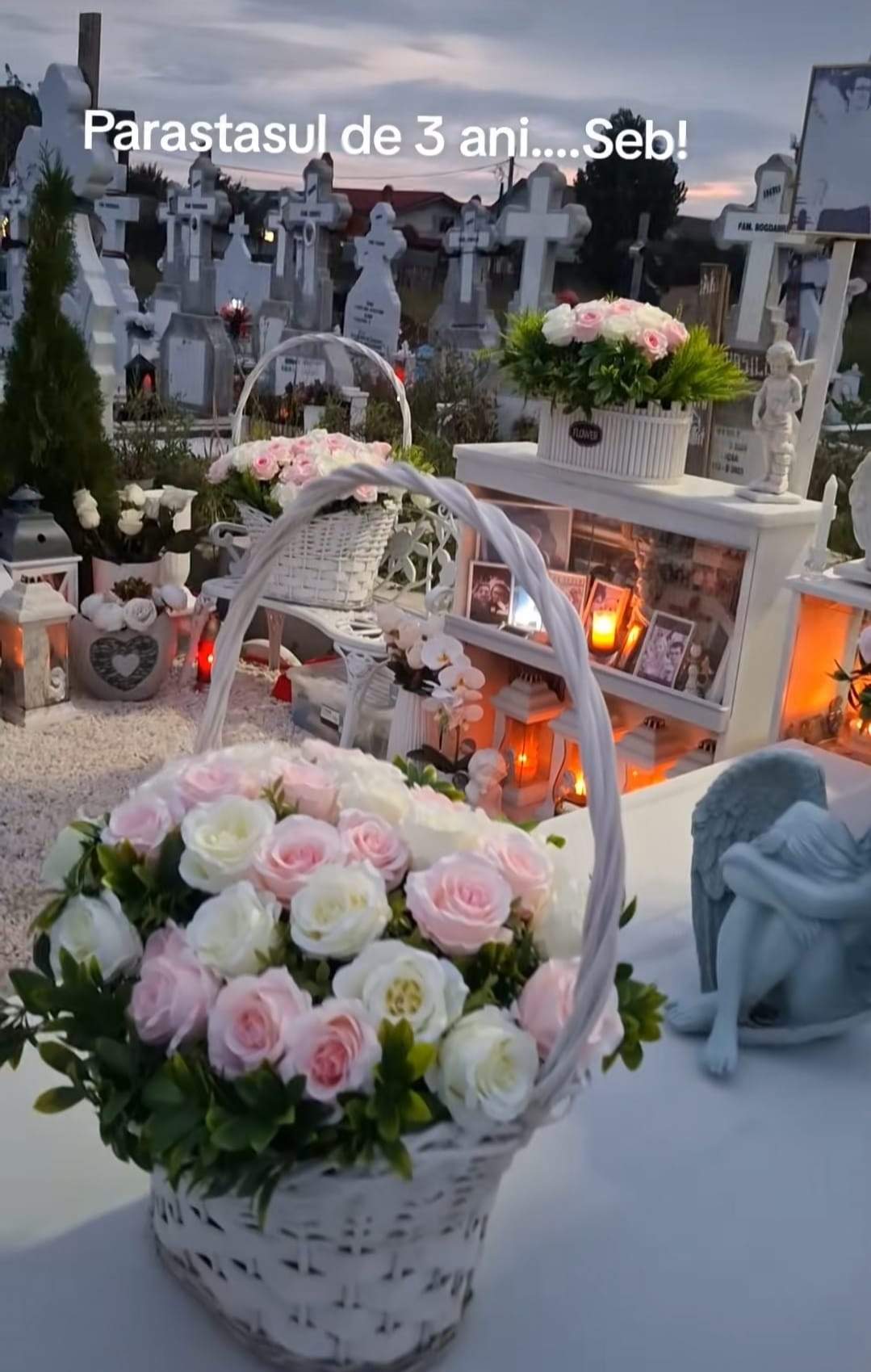 Durere maximă pentru familia victimei lui Vlad Pascu! Ce s-a întâmplat la mormântul lui Sebi | VIDEO
