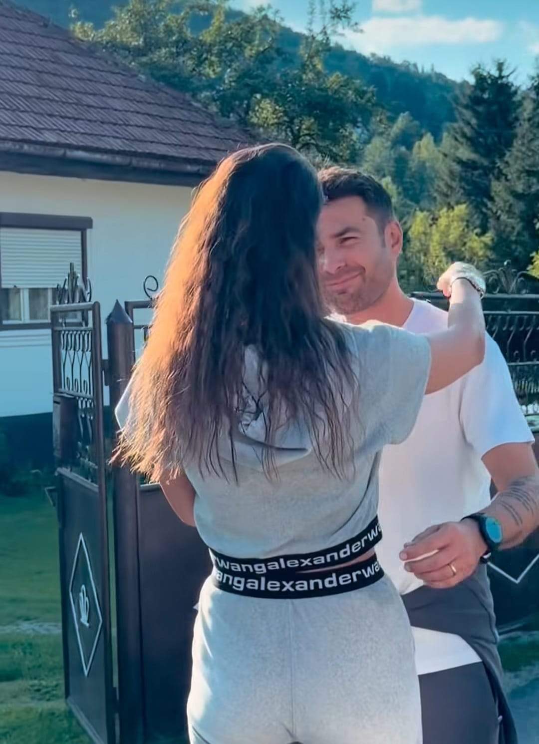 Adrian Mutu și Sandra Mutu