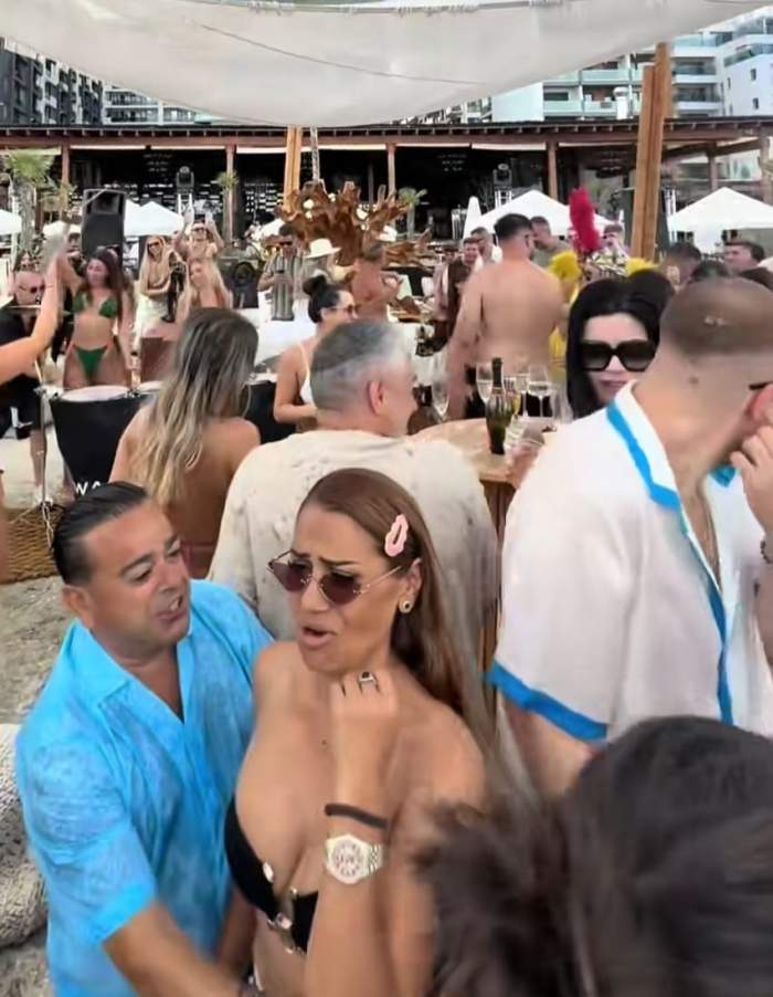 Adrian Minune și-a tras soția de păr în public! Imaginile care au stârnit reacții acide | FOTO