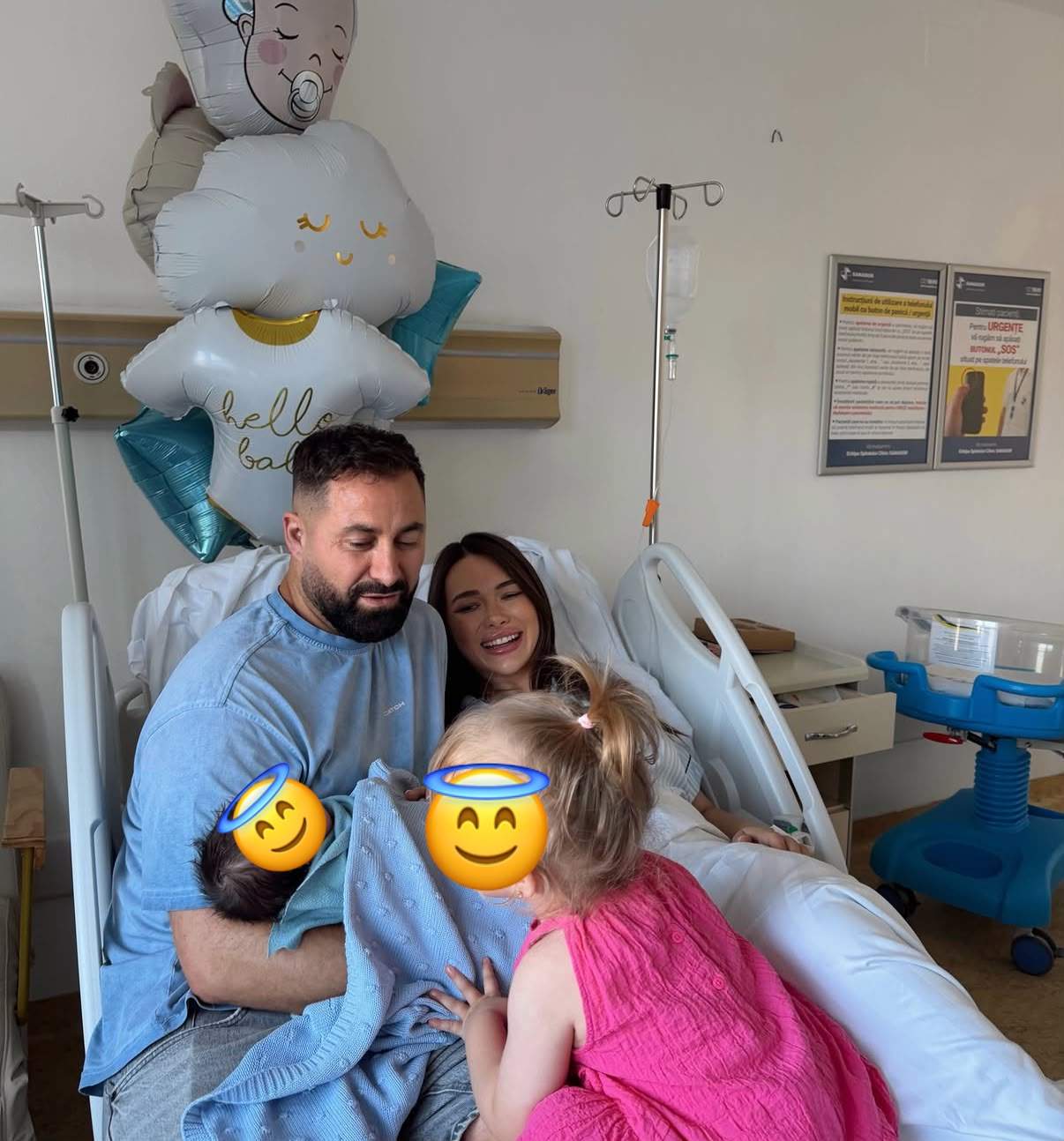 Iustina Loghin, în spital