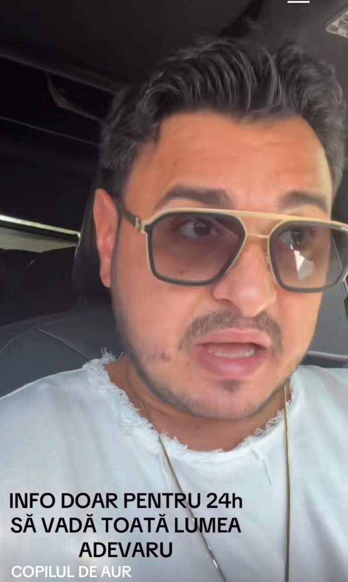 Sorin Copilul de Aur se filmează pe TikTok
