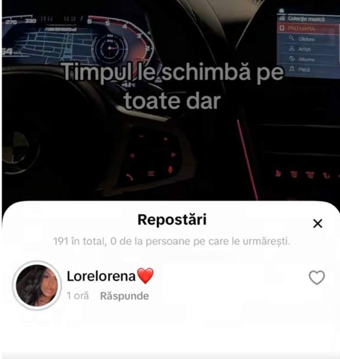 Ce mesaje cu subînțeles transmite fosta lui Robert Lele, cu puțin timp înainte de nunta manelistului cu Andra Volos: ”La telefon...”