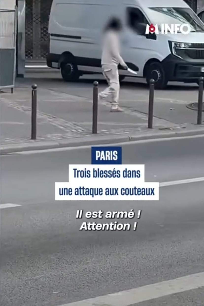 agresor în Paris