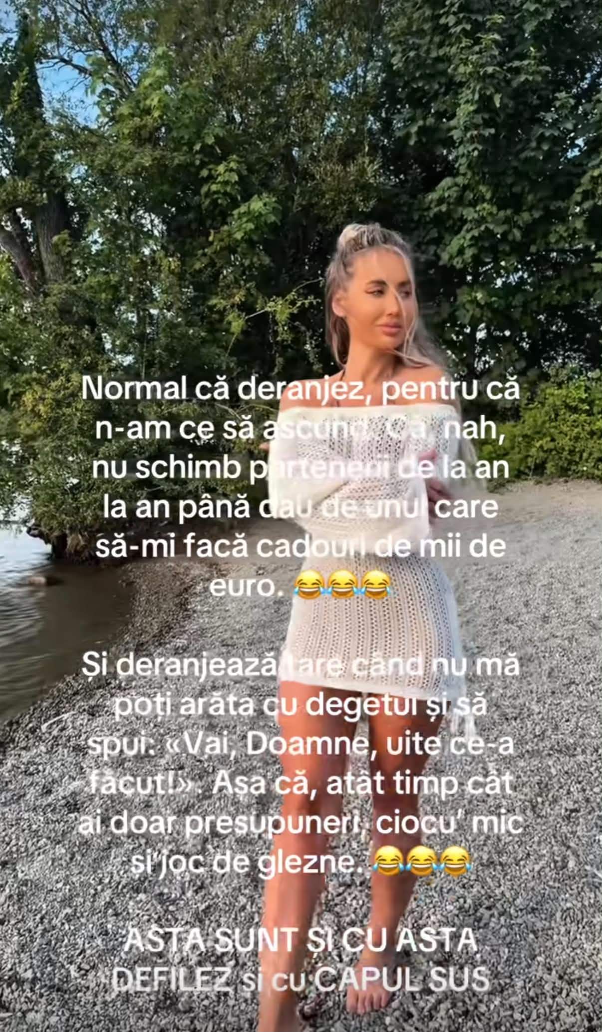 Maria Avram a răbufnit! Ce mesaj cu direcție a transmis fosta concurentă de la Insula Iubirii