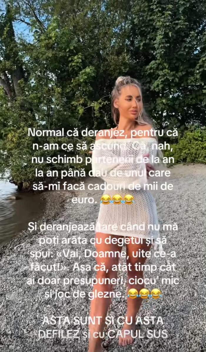 Maria Avram a răbufnit! Ce mesaj cu direcție a transmis fosta concurentă de la Insula Iubirii
