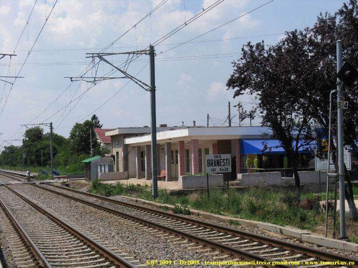 halta feroviară Brănești