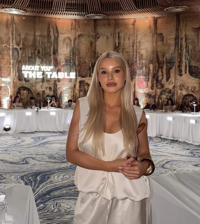 Carmen Grebenișan la un eveniment