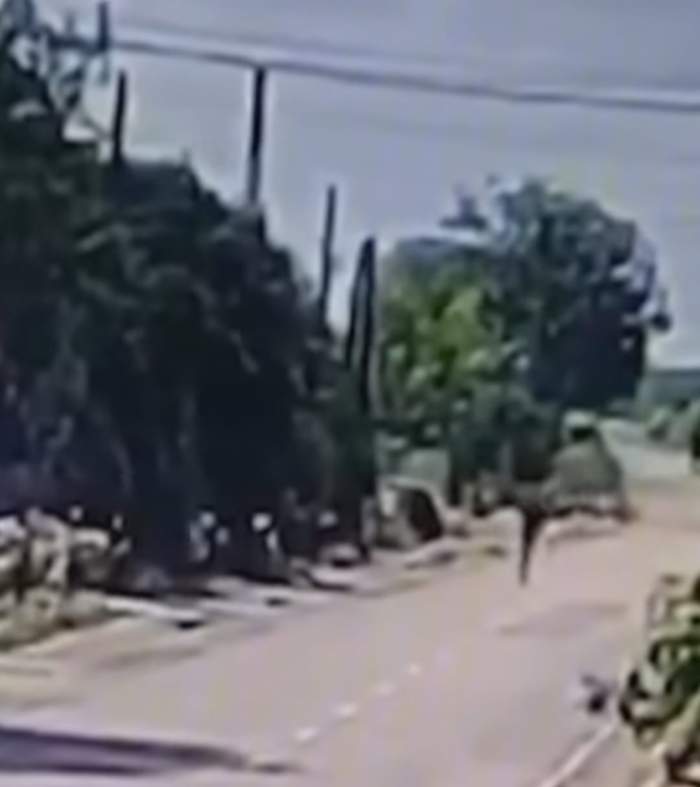 copil căzut de pe trotinetă