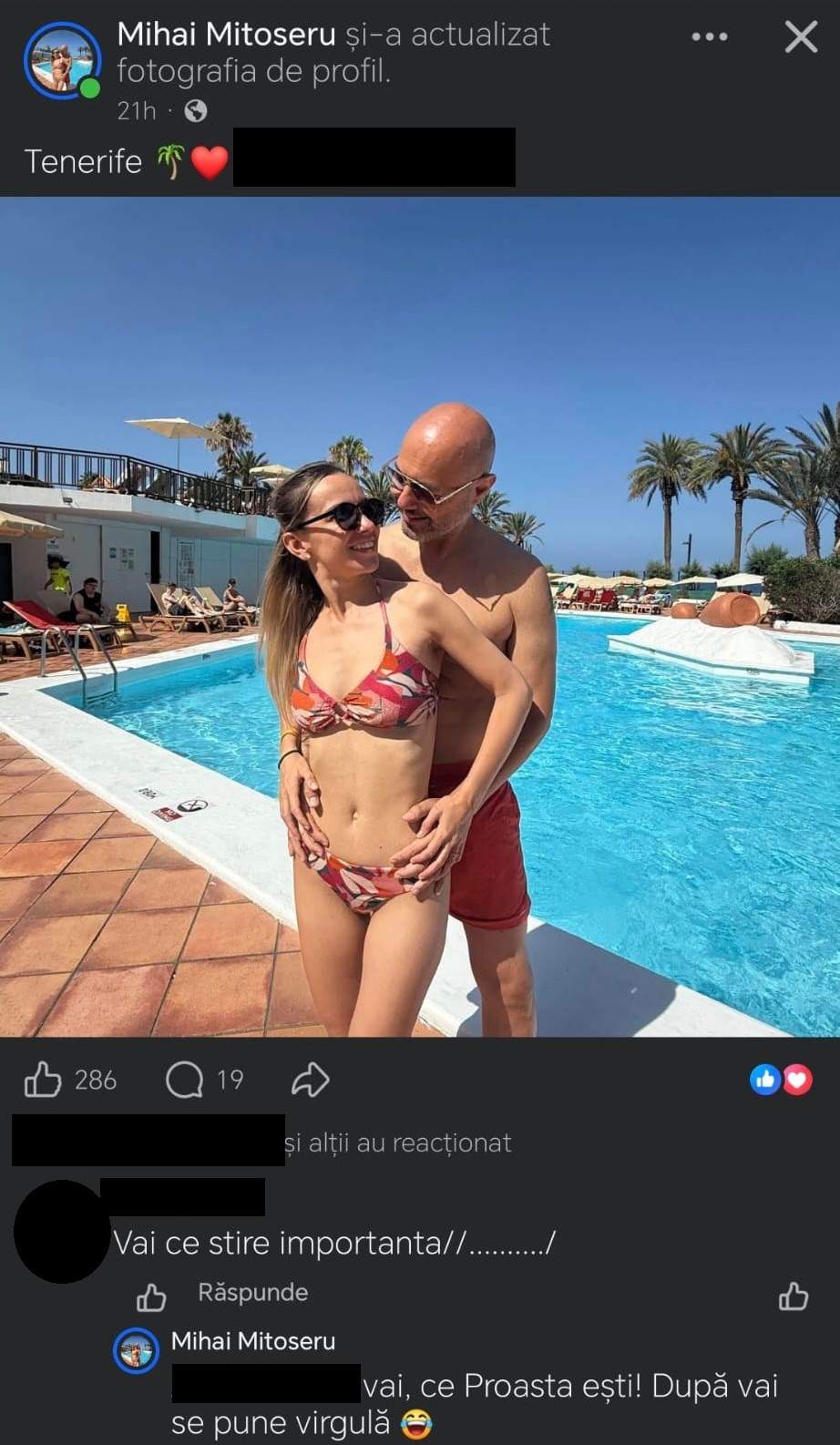 Mihai Mitoșeru, scandal cu o urmăritoare! Cum a pus-o la punct