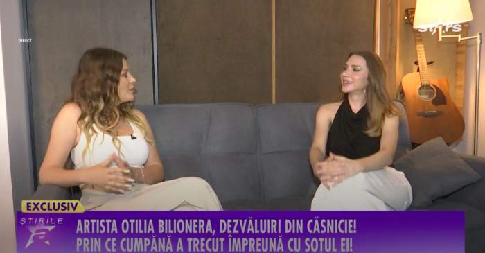 Otilia Bilionera oferă un interviu pentru Știrile Antena Stars