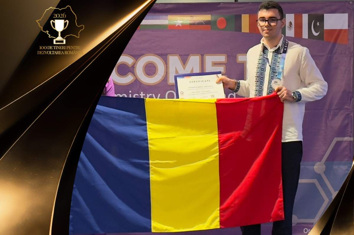 Geniul de liceu care dezvoltă proiecte pentru combaterea poluării: Elevul român premiat de Harvard, în campania „100 de tineri pentru dezvoltarea României”