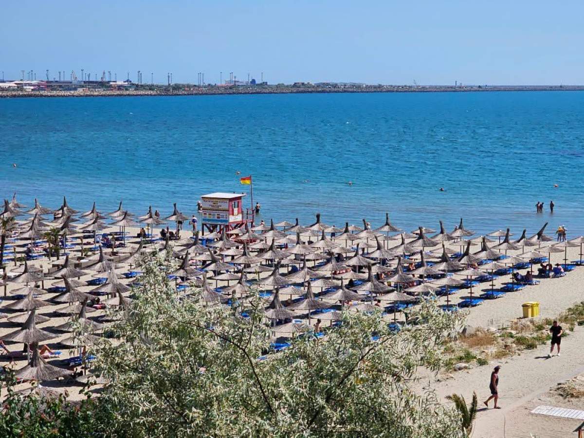 Plaja din Eforie Nord