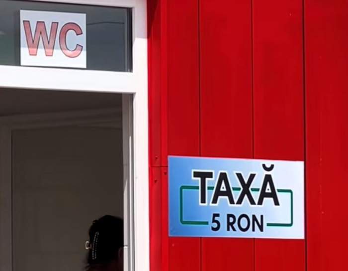 Taxa pentru toaletă în Eforie Nord
