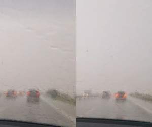 Cod roșu de furtună! A fost emis RO - Alert. Pe A3 se circulă cu dificultate | VIDEO