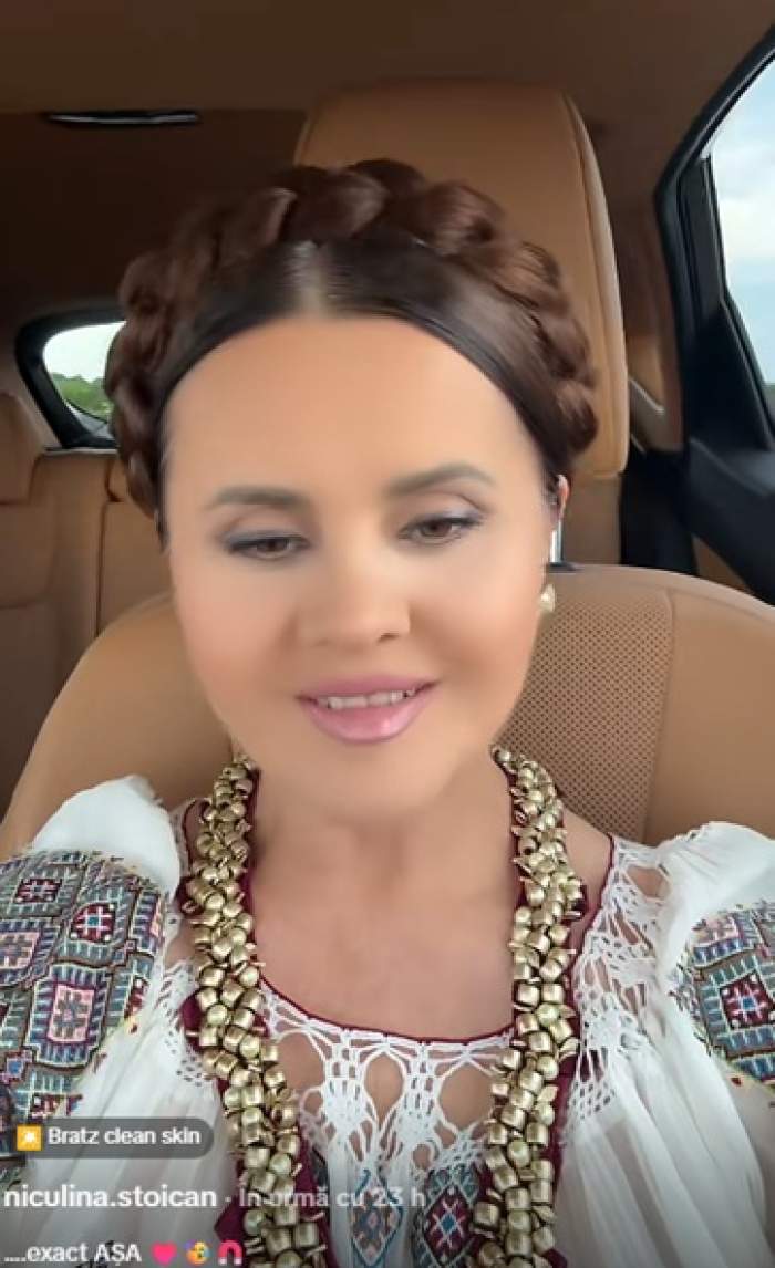 Cât de împlinită e Niculina Stoican. Ce spune artista de muzică populară despre viața ei