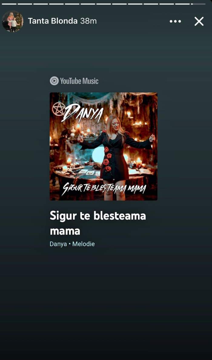 Melodia postată de Tanța Blonda