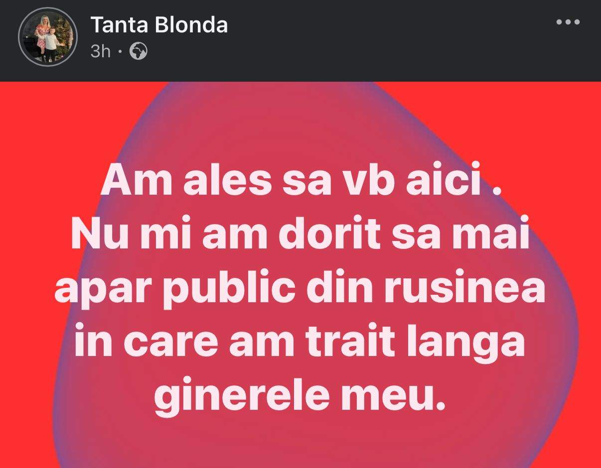 Mesajul mamei Cristinei Petre