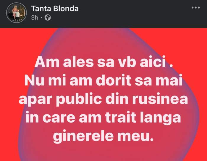 Mesajul mamei Cristinei Petre