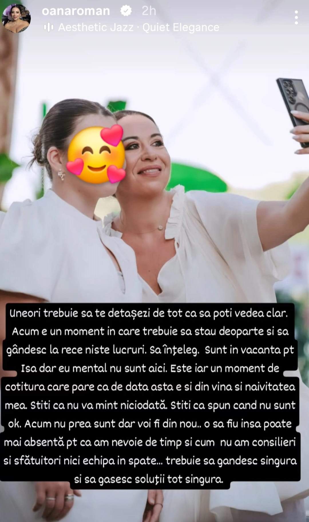 mesajul Oanei Roman