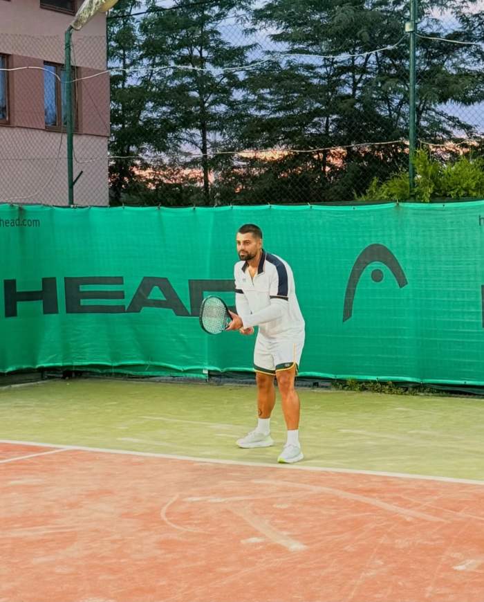 Teo Costache, la tenis