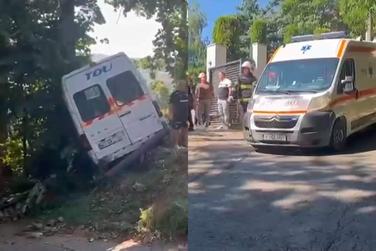 Accident grav! Microbuzul cu juniorii lui Dinamo 2 s-a izbit de un copac. Sunt mai multe victime