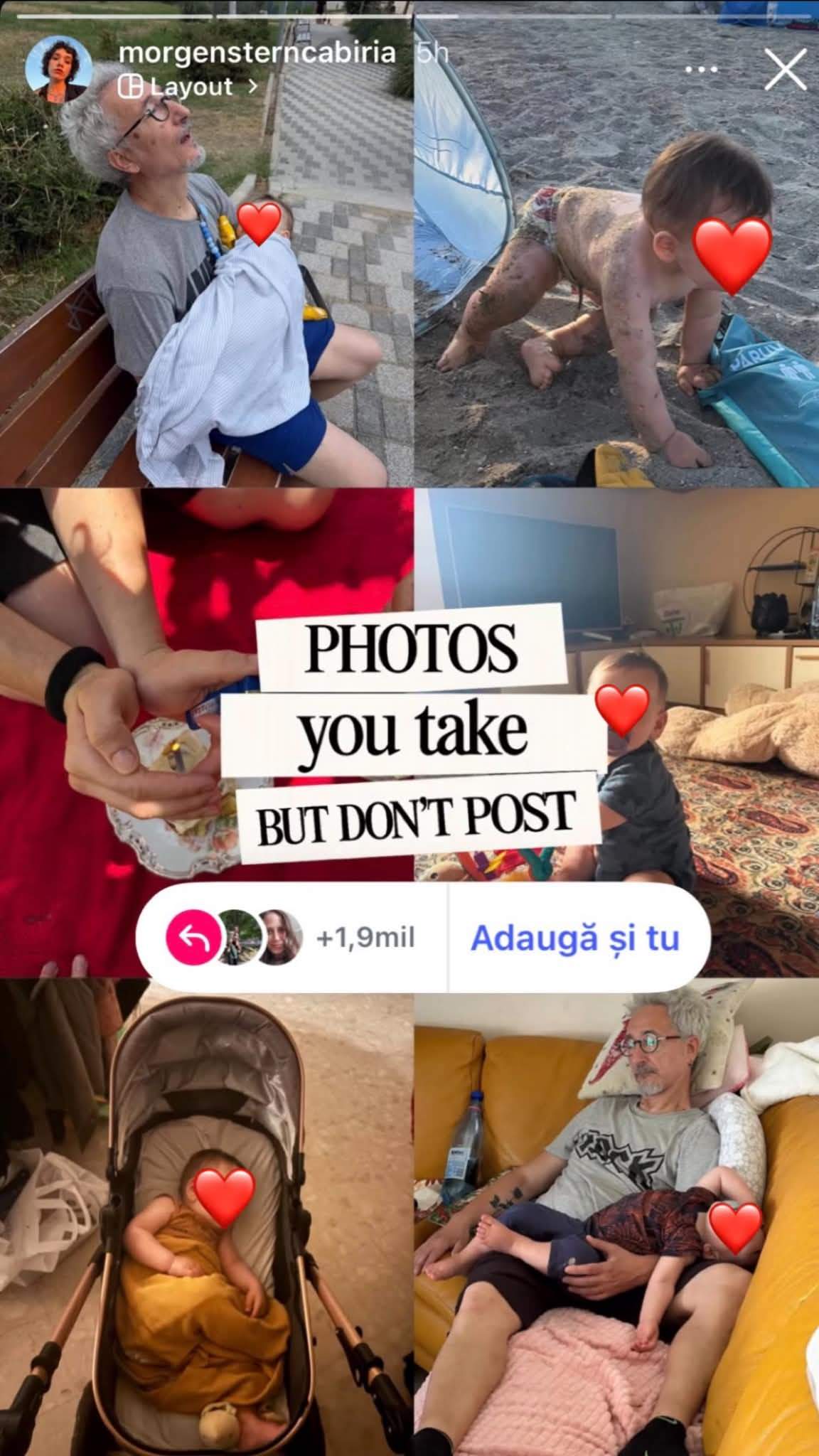 Ginerele Maiei Morgenstern, apariție rară alături de fiul său. Cabiria a făcut publice imaginile